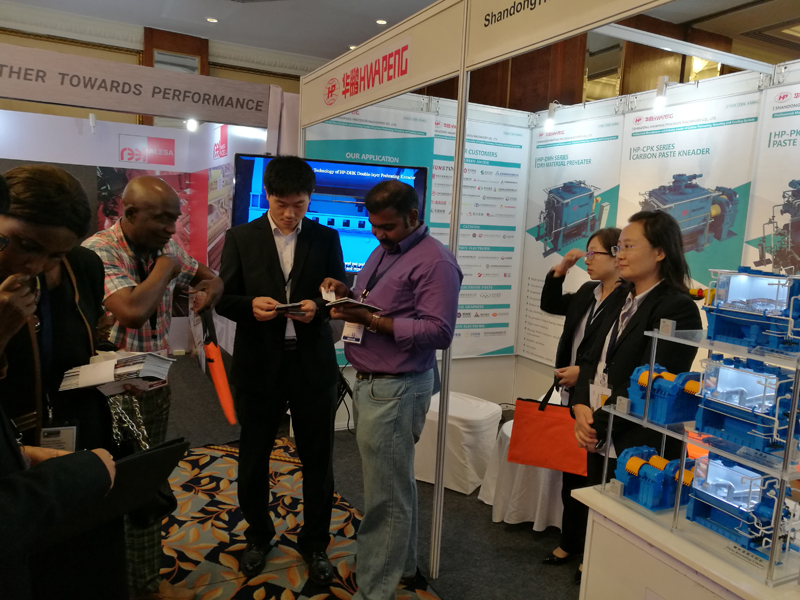 Hwapeng принимает участие в конференции на выставке IBAAS в Бомбее Индия